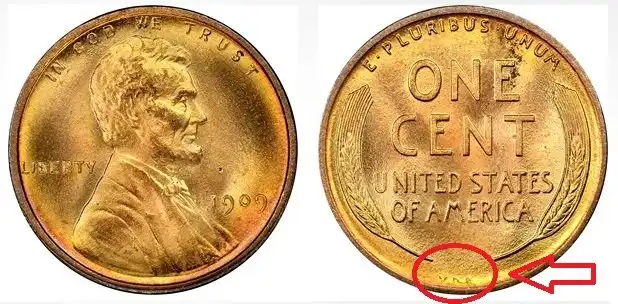 wheat penny from 1944 