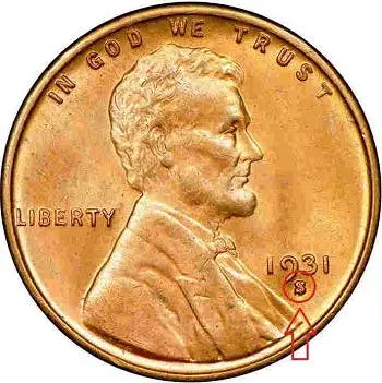 one cent mink mark S