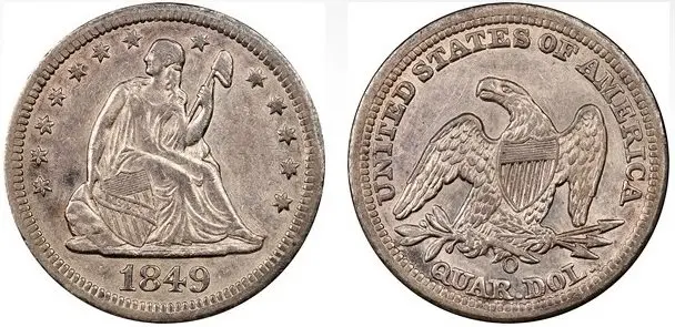 1849-Liberty-Seated-coin