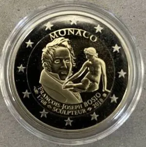 monedas de dos euros - Mónaco 2018 Bosio