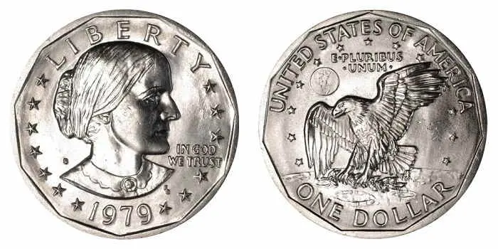 value of susan b. anthony dollar