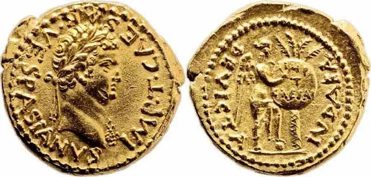 roman coins gold-TitusAureus