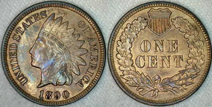 Indian Head bronze