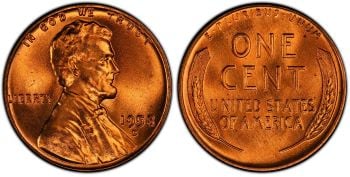 1958 wheat penny value