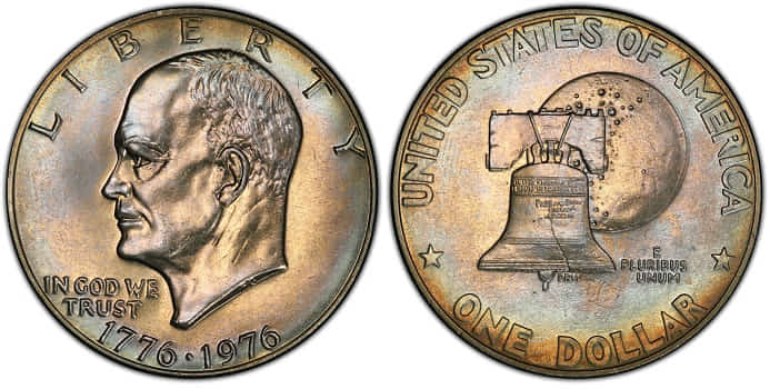 1976 Ike Dollar Philadelphia Type I