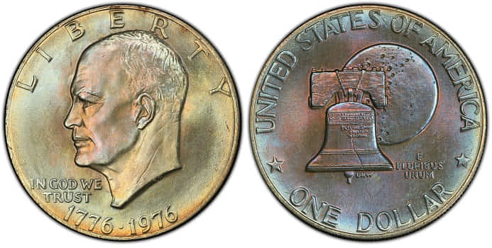 1976 Ike Dollar Philadelphia Type II