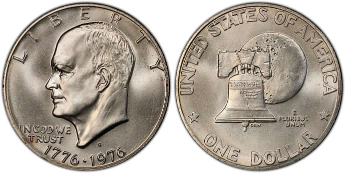 1976 S Silver Ike Dollar